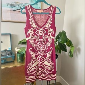 Boutique PeachPuff pink mid-thigh dress